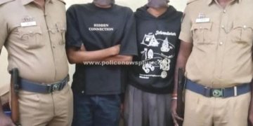 போதைப்பொருட்கள் பதுக்கி வைத்திருந்த இருவர் கைது
